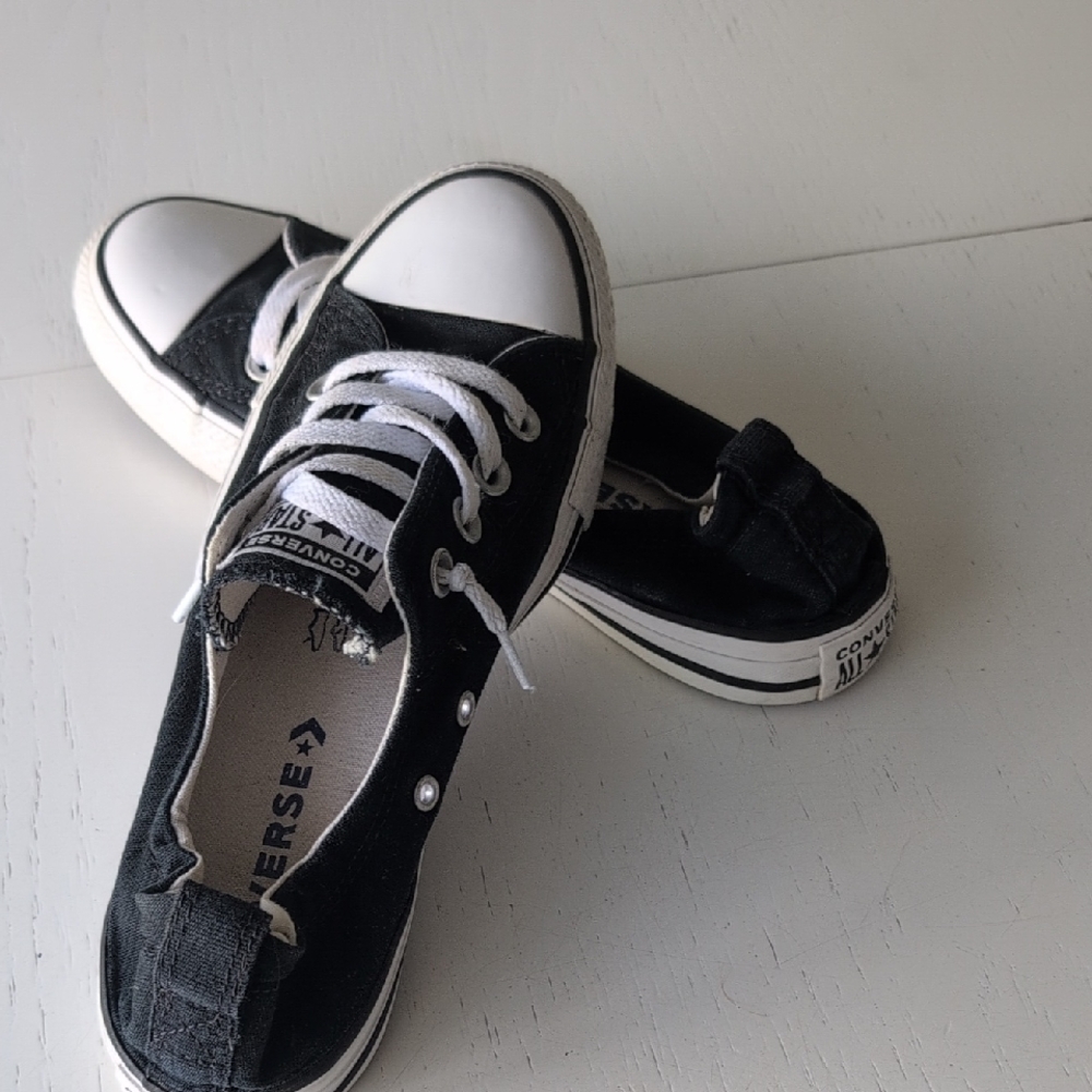 Converse Black and White Sneakers